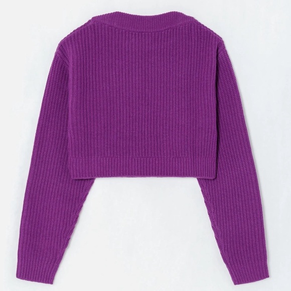 CROPPED BOATNECK PULLOVER - Picture 2 of 3